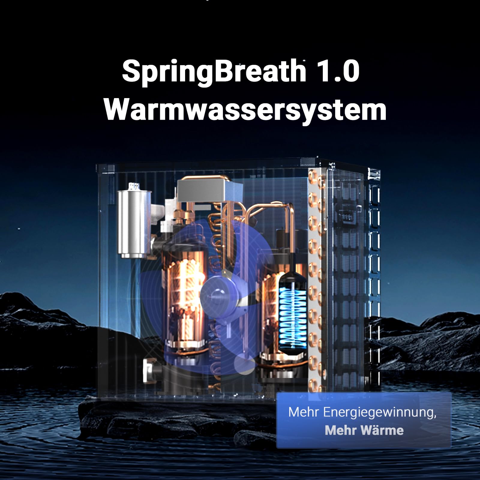 Pool Wärmepumpe H5 5 kW für Pools bis 20 m³ COP 5,51 Heizen Kühlen WLAN Steuerung Titan-Wärmetauscher
