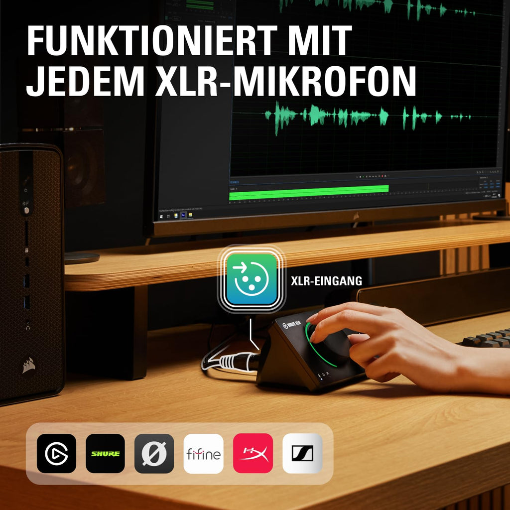 USB Audio Interface und DSP Mixer Wave XLR MK.2 80 dB Gain 192 kHz XLR Eingang 2 Kanäle