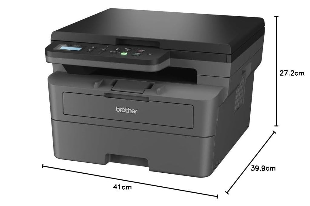 3-in-1 Monochrom-Laserdrucker DCP-L2620DW 32 Seiten/Min. Duplexdruck 250 Blatt 5 GHz WLAN USB A4