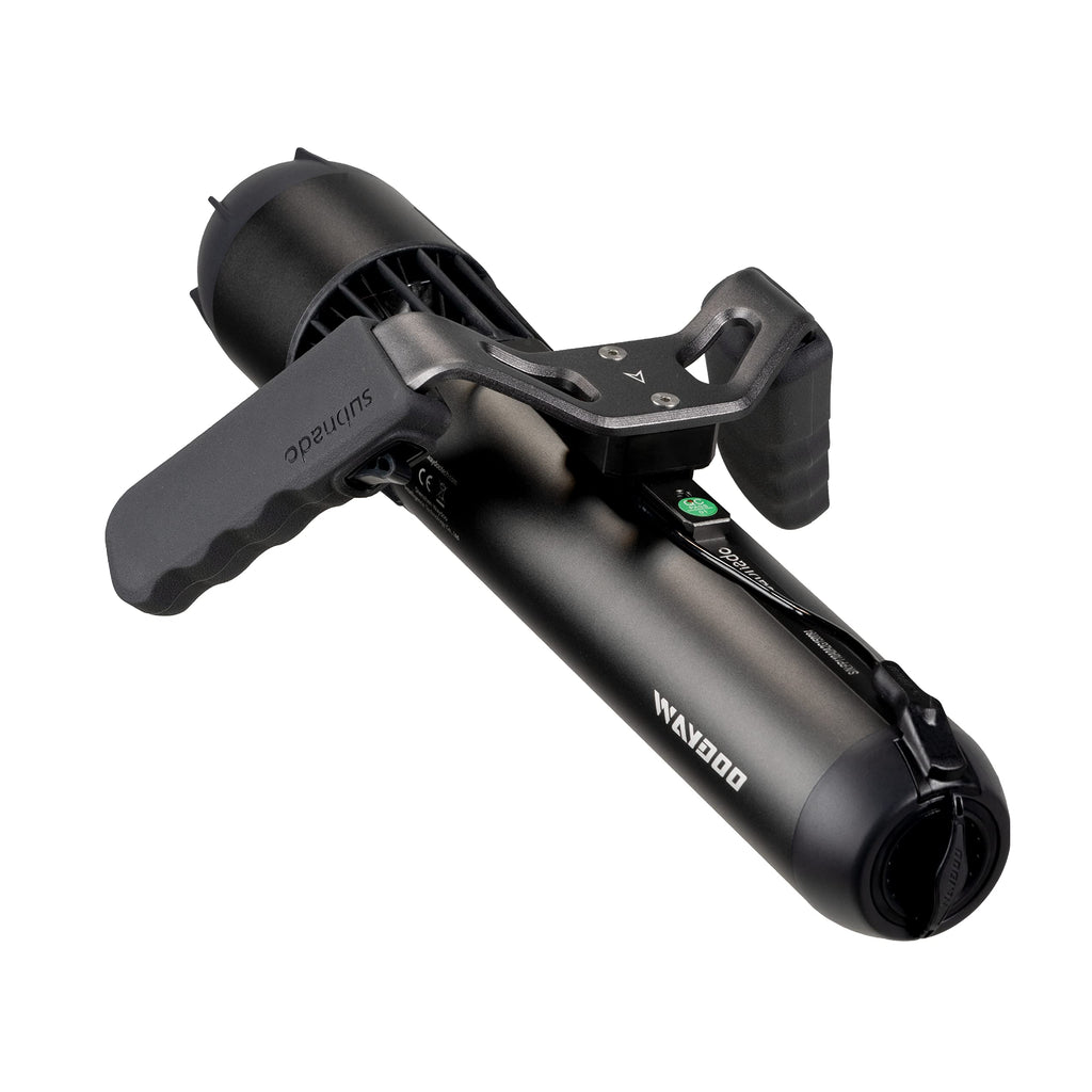 Unterwasser-Scooter mit Daumensteuerung 3 Geschwindigkeiten 56 Min Laufzeit 98 Wh Akku für SUP Tauchen Schnorcheln