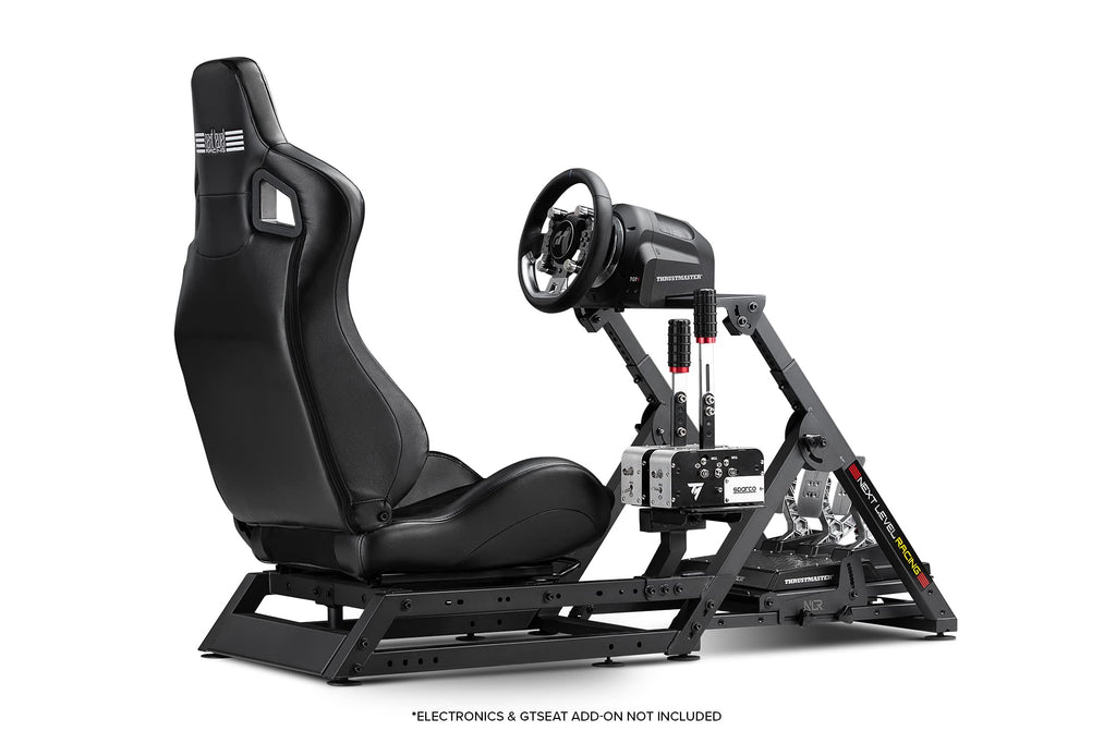 Wheel Stand 2.0 Lenkradständer für Gaming Lenkräder und Pedale klappbar mit montierbarem Gaming-Sitz