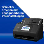 Dokumentenscanner ES-580W A4 Duplex WLAN USB 3.0 35 Seiten 70 Bilder pro Minute 100 Blatt Dokumenteneinzug