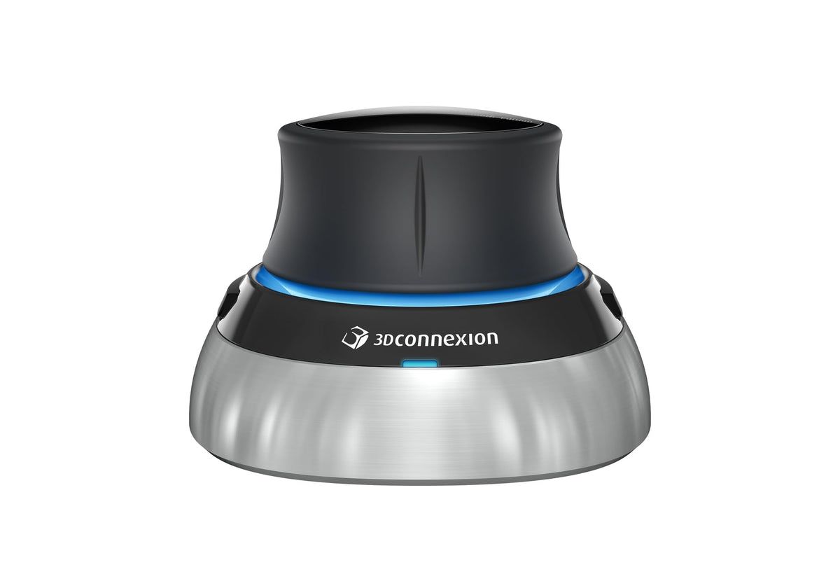 3D-Maus SpaceMouse Wireless Bluetooth Edition kabellos 2 programmierbare Tasten USB-C Akku Schwarz