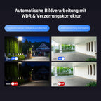 Video-Türsprechanlage HP7 Pro 4K 8 Zoll Touchscreen 2-Draht-System Dual-Band-WLAN RFID-Zugang