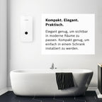 Durchlauferhitzer Tronic Line 15 18 21 kW LED-Display druckfest internetfähig solarfähig Energieklasse A