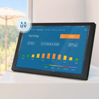 WLAN Wetterstation home 4 WetterDisplay 11 Zoll HD Farbdisplay WetterRadar RegenRadar Wettervorhersage