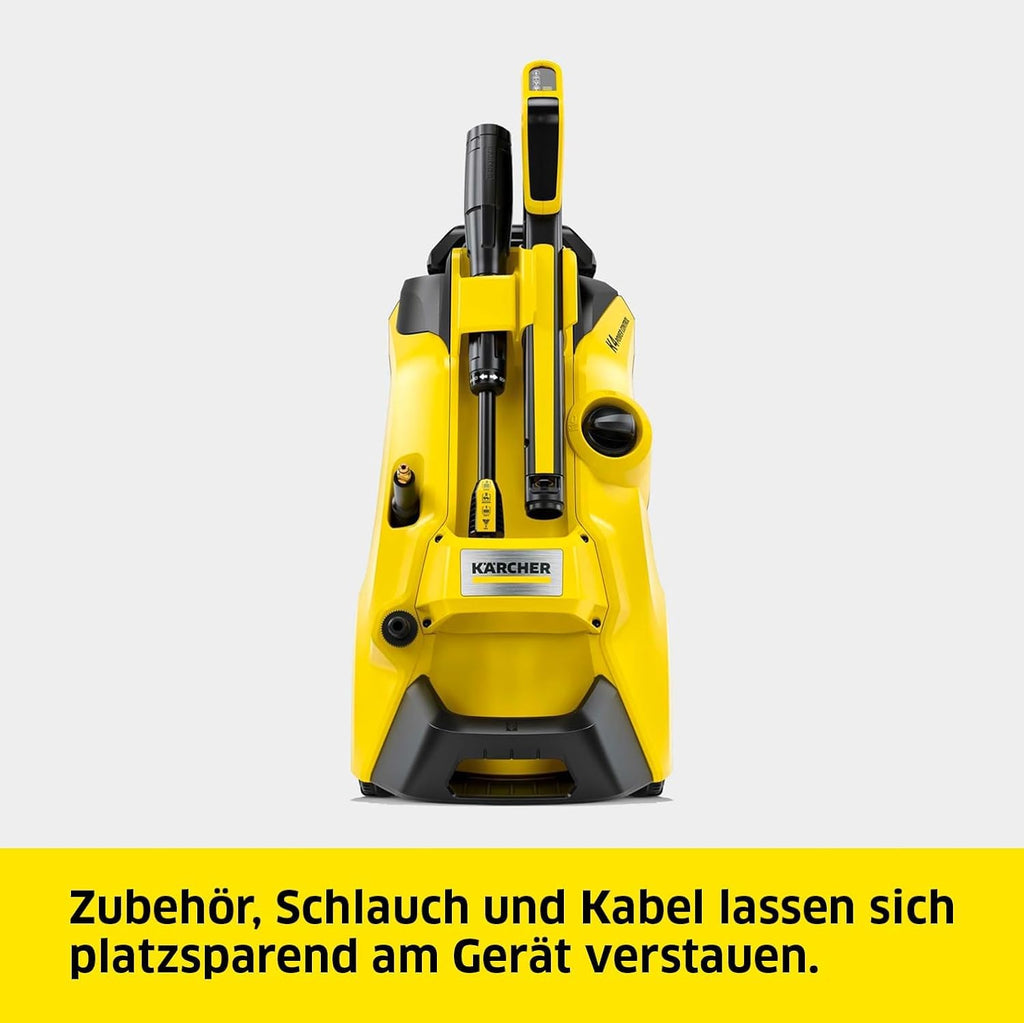 Hochdruckreiniger K 4 Power Control 130 bar 420 l/h 8 m Schlauch App-Unterstützung Plug 'n' Clean Dreckfräser