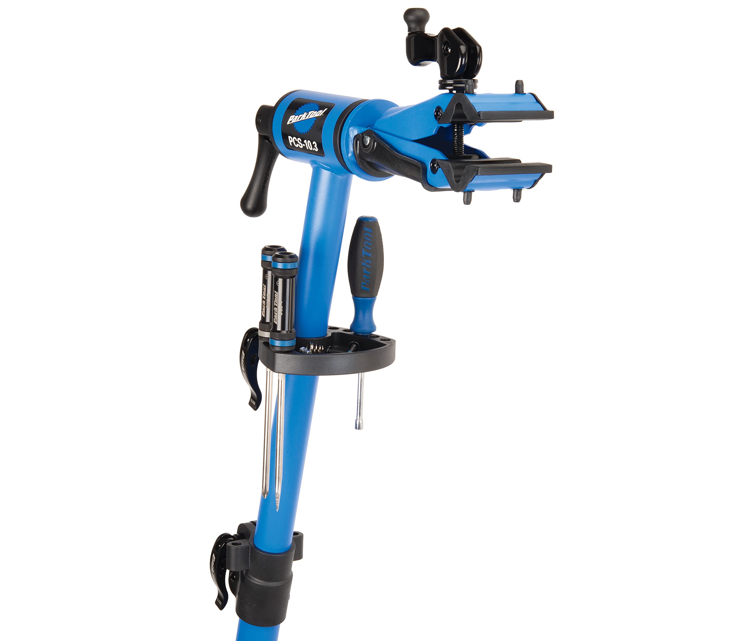 Fahrrad Reparaturständer PCS-10.3 höhenverstellbar klappbar mit verstellbarer Klemme 37 × 37 × 145 cm