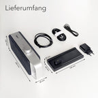 TV-Soundbar Oskar SV-100 GY mit Sprachverstärkung 16 Stunden Akkulaufzeit und optischem Anschluss