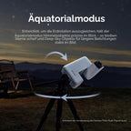 Smart-Teleskop Seestar S30 Pro für Astrofotografie 30 mm Objektiv 4K-Dual-Kamera Auto-Tracking GoTo App-Steuerung