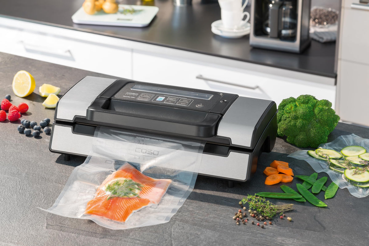 Vakuumiergerät FastVac 500 130 W 20 L/min Pumpenleistung Doppelte Schweißnaht mit Folienrollen