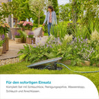 Schlauchbox 20 m Gartenschlauch unterirdische Installation automatische Aufrollfunktion Schlauchführung wetterfest 11 mm 18650