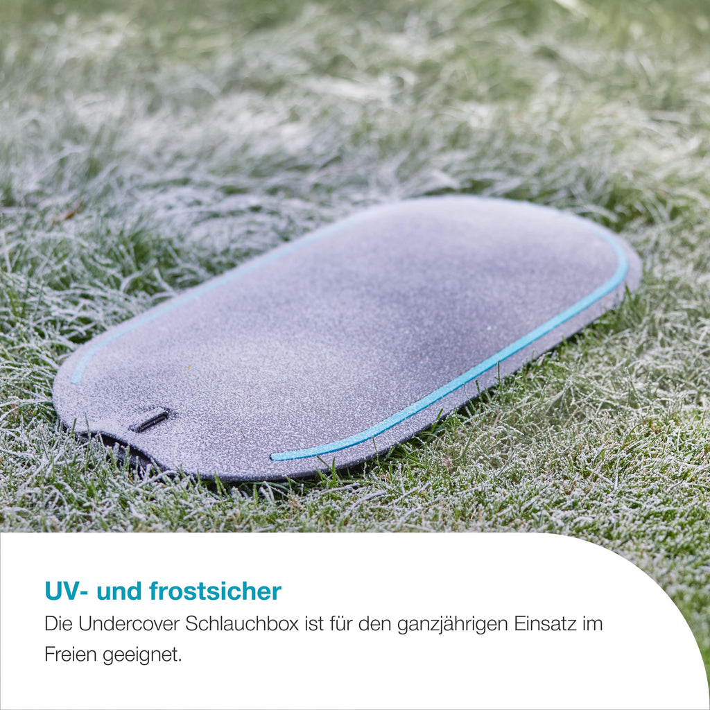 Schlauchbox 20 m Gartenschlauch unterirdische Installation automatische Aufrollfunktion Schlauchführung wetterfest 11 mm 18650