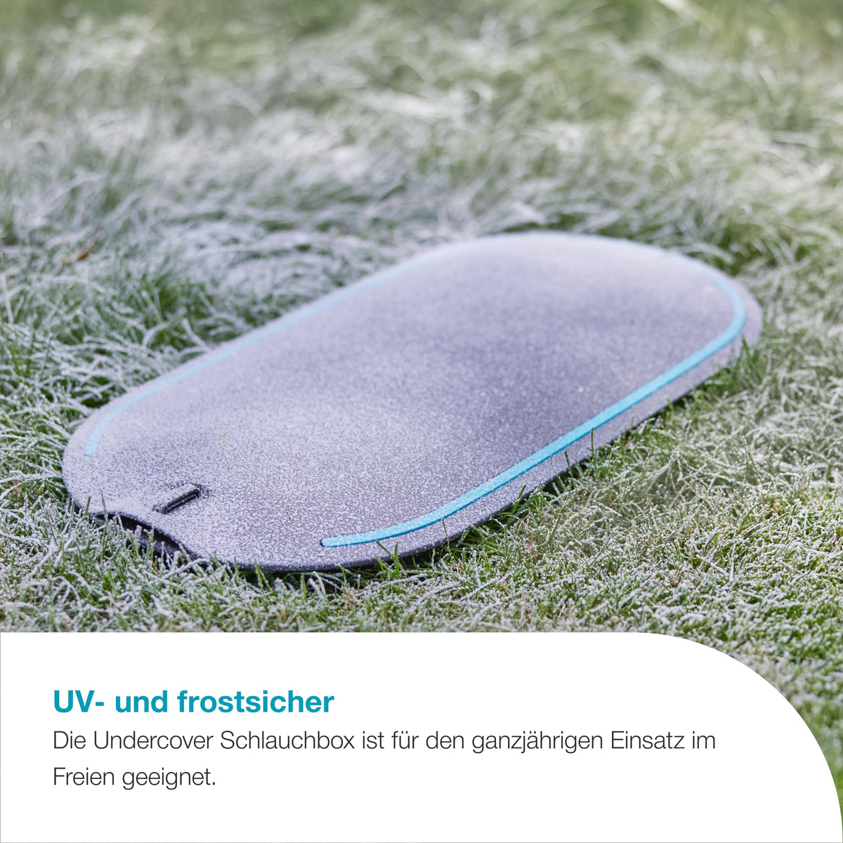 Schlauchbox 20 m Gartenschlauch unterirdische Installation automatische Aufrollfunktion Schlauchführung wetterfest 11 mm 18650