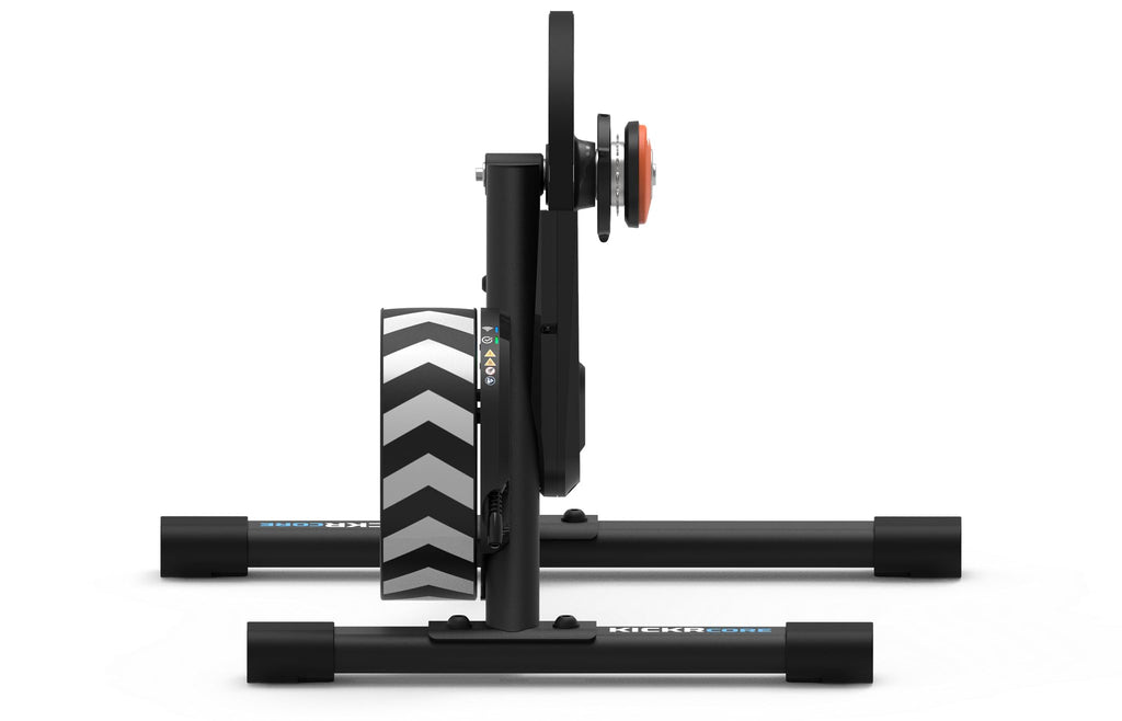 Indoor Fahrradtrainer KICKR CORE 2 mit Zwift Cog und Click 1800 W WLAN elektronischer Widerstand 20 Einstellungen