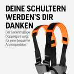 Benzin-Rasentrimmer 122R 21,7 cm³ 2-Takt mit 43 cm Schnittbreite Tap 'n Go Trimmerkopf