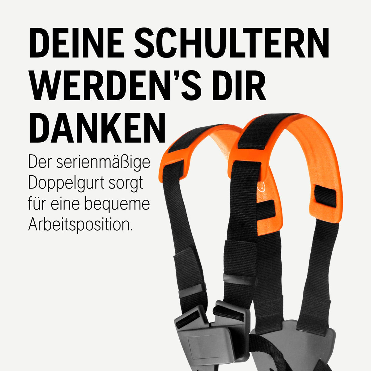 Benzin-Rasentrimmer 122R 21,7 cm³ 2-Takt mit 43 cm Schnittbreite Tap 'n Go Trimmerkopf