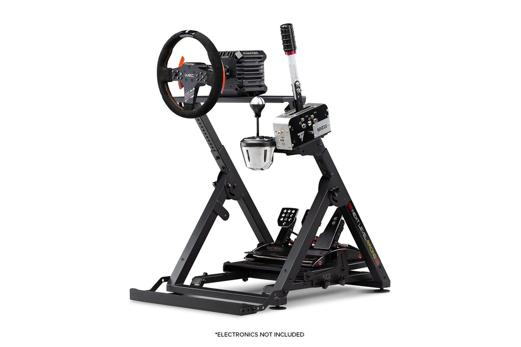 Wheel Stand 2.0 Lenkradständer für Gaming Lenkräder und Pedale klappbar mit montierbarem Gaming-Sitz