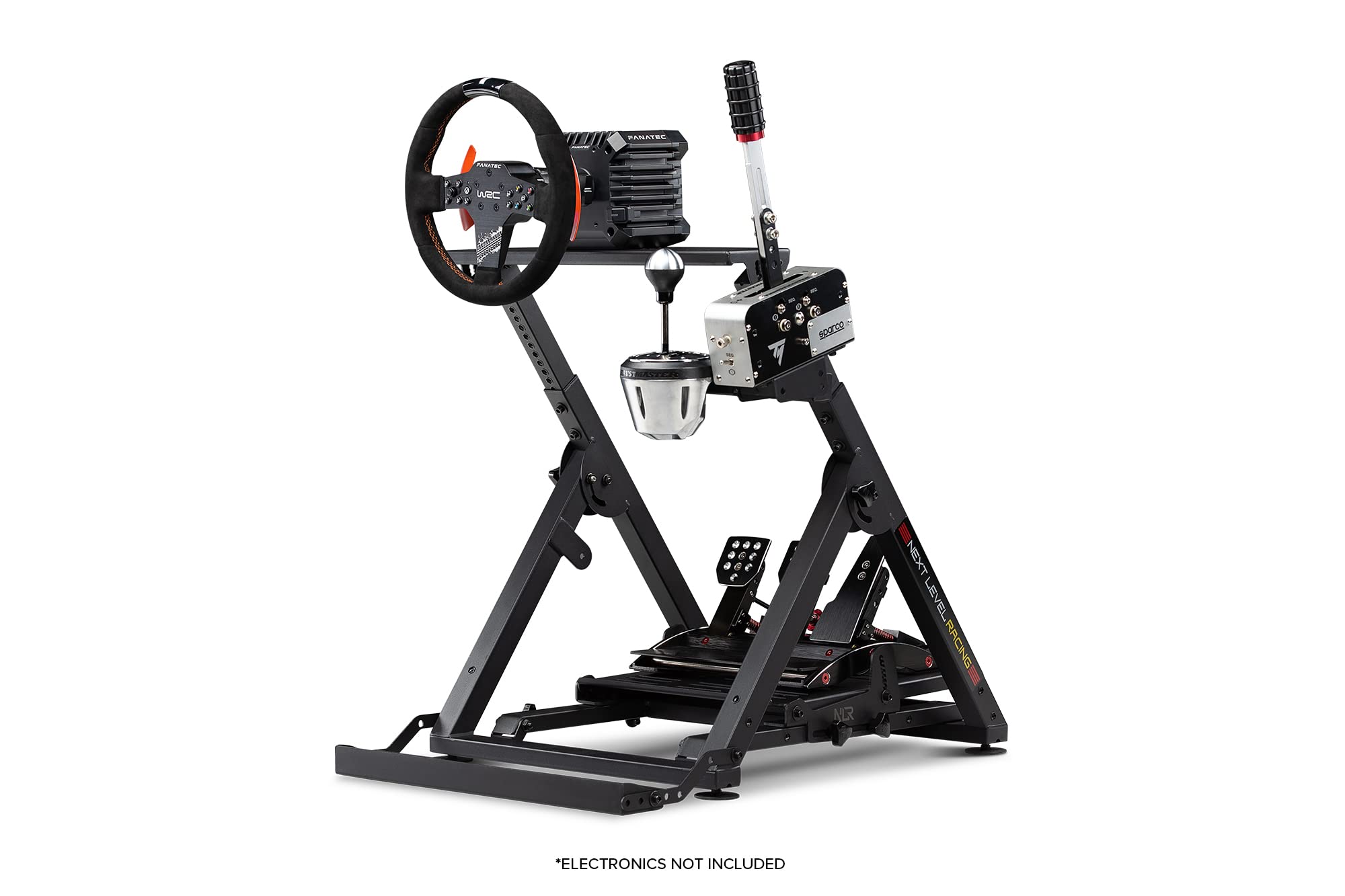 Wheel Stand 2.0 Lenkradständer für Gaming Lenkräder und Pedale klappbar mit montierbarem Gaming-Sitz