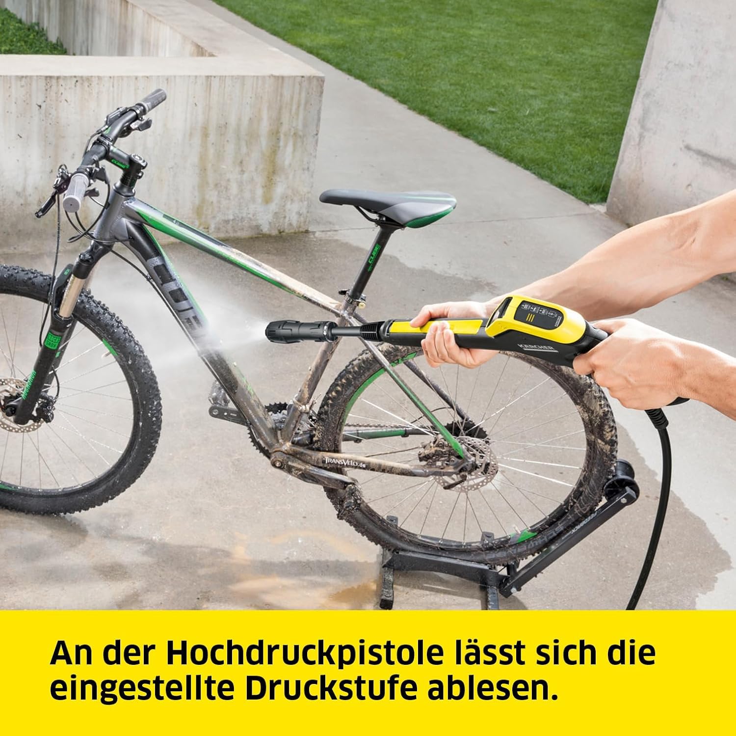 Hochdruckreiniger K 4 Power Control 130 bar 420 l/h 8 m Schlauch App-Unterstützung Plug 'n' Clean Dreckfräser