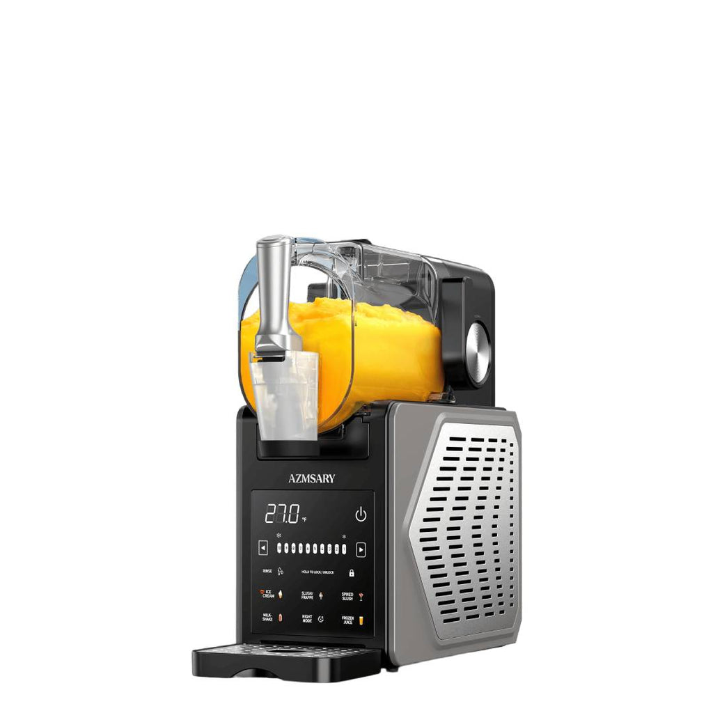Slush Maschine 2,5 L mit 6 Programmen LED-Display Kompressor Selbstreinigung Keep Cool Funktion Modell FS306