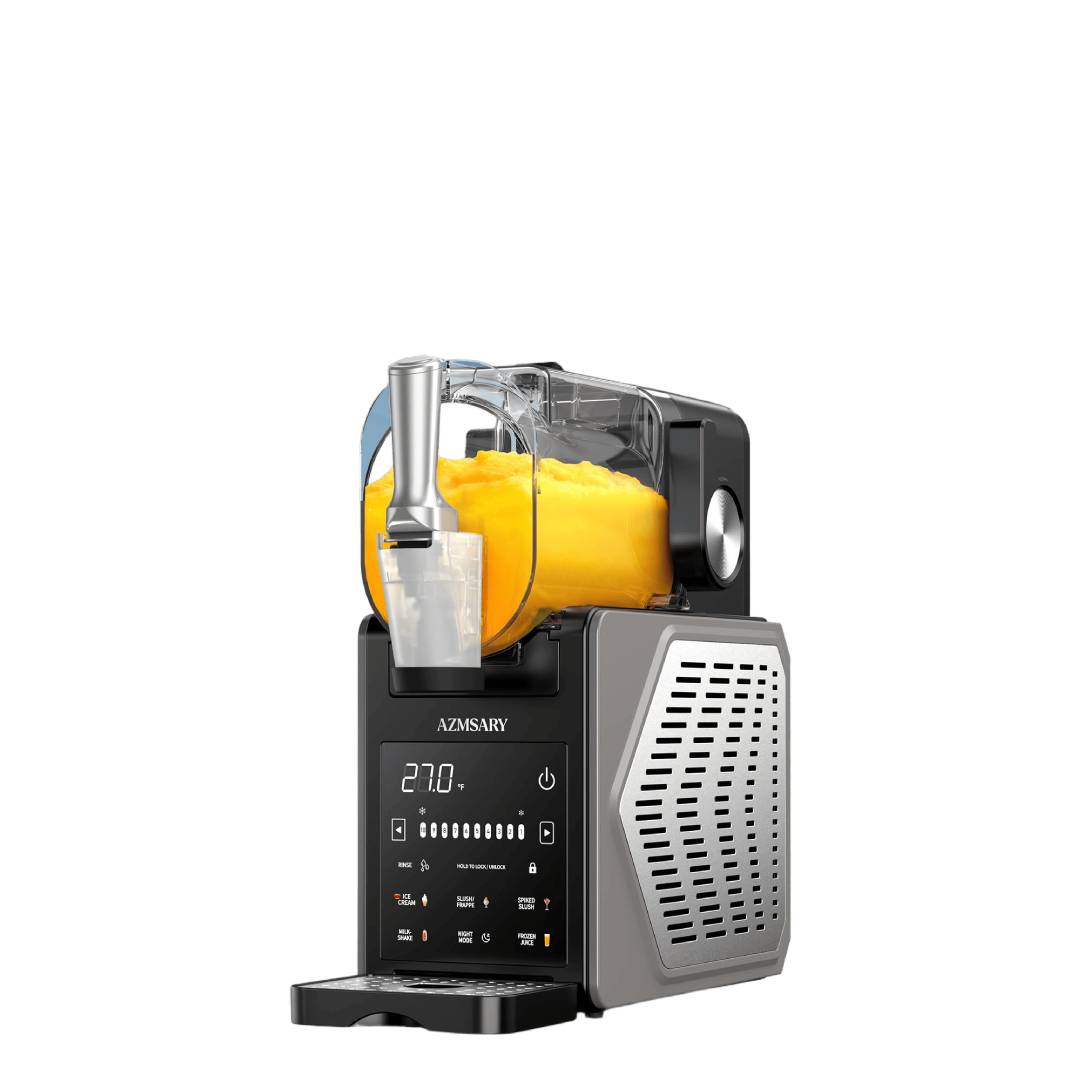 Slush Maschine 2,5 L mit 6 Programmen LED-Display Kompressor Selbstreinigung Keep Cool Funktion Modell FS306