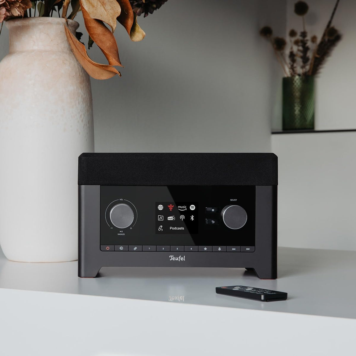 Digitalradio 3SIXTY mit DAB+ Internetradio Bluetooth WLAN 30 W 360-Grad-Sound Subwoofer Powerbank
