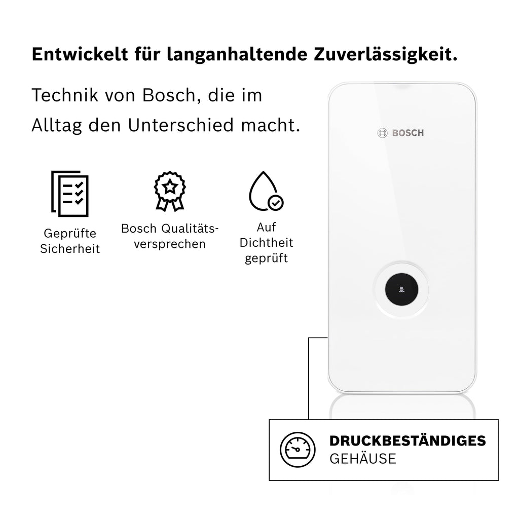 Durchlauferhitzer Tronic Line 15 18 21 kW LED-Display druckfest internetfähig solarfähig Energieklasse A