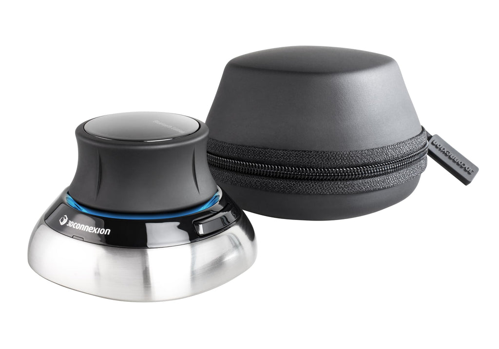 3D-Maus SpaceMouse Wireless Bluetooth Edition kabellos 2 programmierbare Tasten USB-C Akku Schwarz