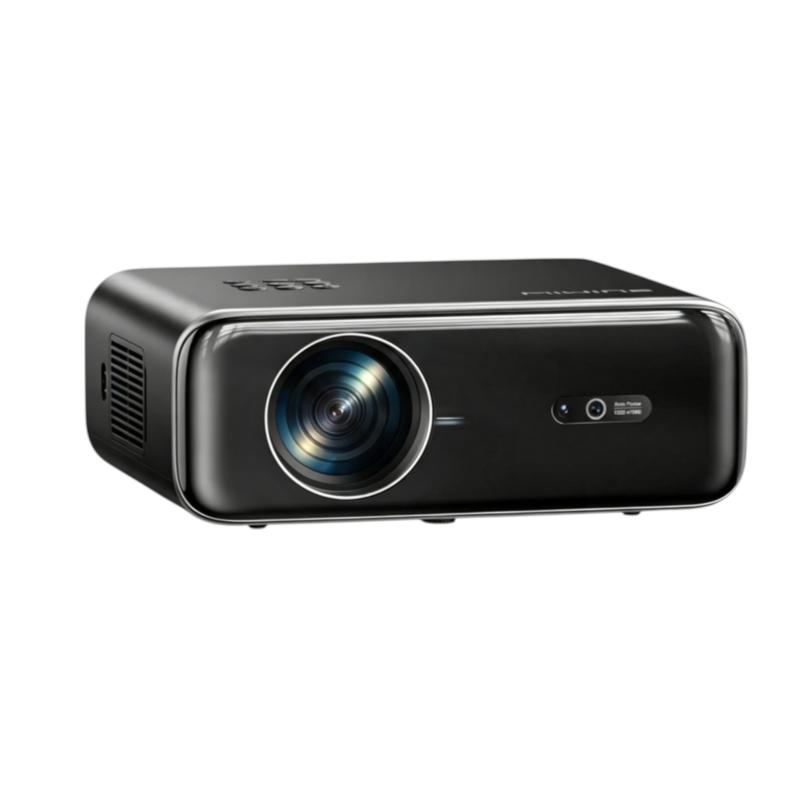 Smart Beamer P62 Pro 1080P 1300 ANSI 4K Unterstützung Autofokus 6D Trapezkorrektur WiFi 6 Bluetooth 5.2 Dolby Audio