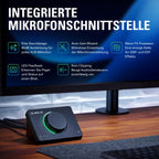 USB Audio Interface und DSP Mixer Wave XLR MK.2 80 dB Gain 192 kHz XLR Eingang 2 Kanäle