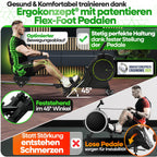Rudergerät für Zuhause klappbar mit Wirbelstrombremse 2.0 16 Widerstandsstufen Memory-Foam-Sitzkissen und 150 kg Belastbarkeit