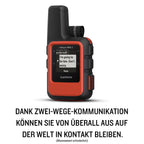 Satelliten-Kommunikationsgerät inReach Mini 2 mit SOS Zwei-Wege-Nachrichten TracBack IPX7 Schwarz/Rot