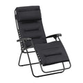 Lafuma MOBILIER Relaxliege RSX Clip AirComfort Zero Gravity Klappbar Schwarz 163 x 67 x 115 cm