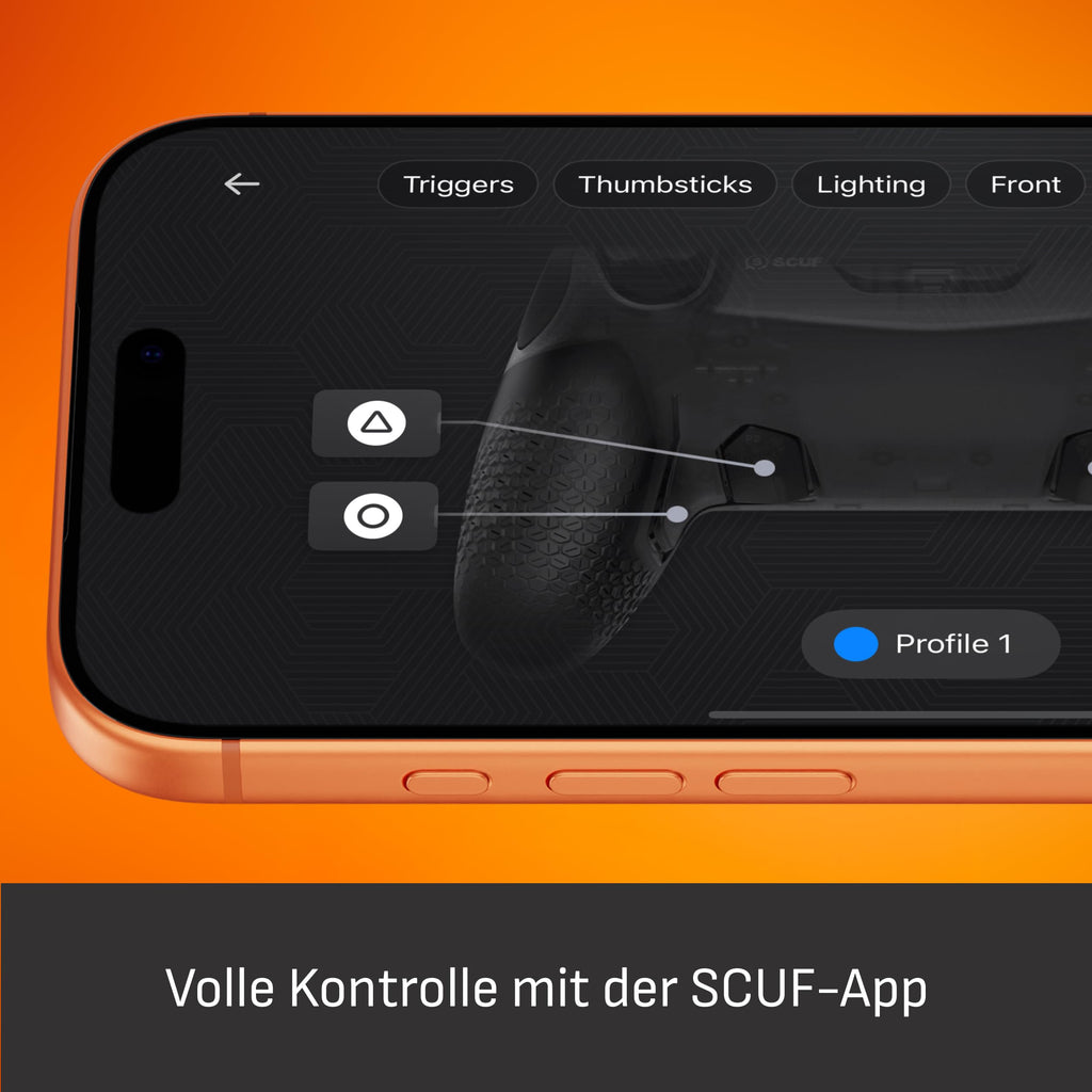 Kabelloser PS5 Performance-Controller OMEGA mit TMR Thumbsticks 11 Zusatzeingaben und Instant-Triggern
