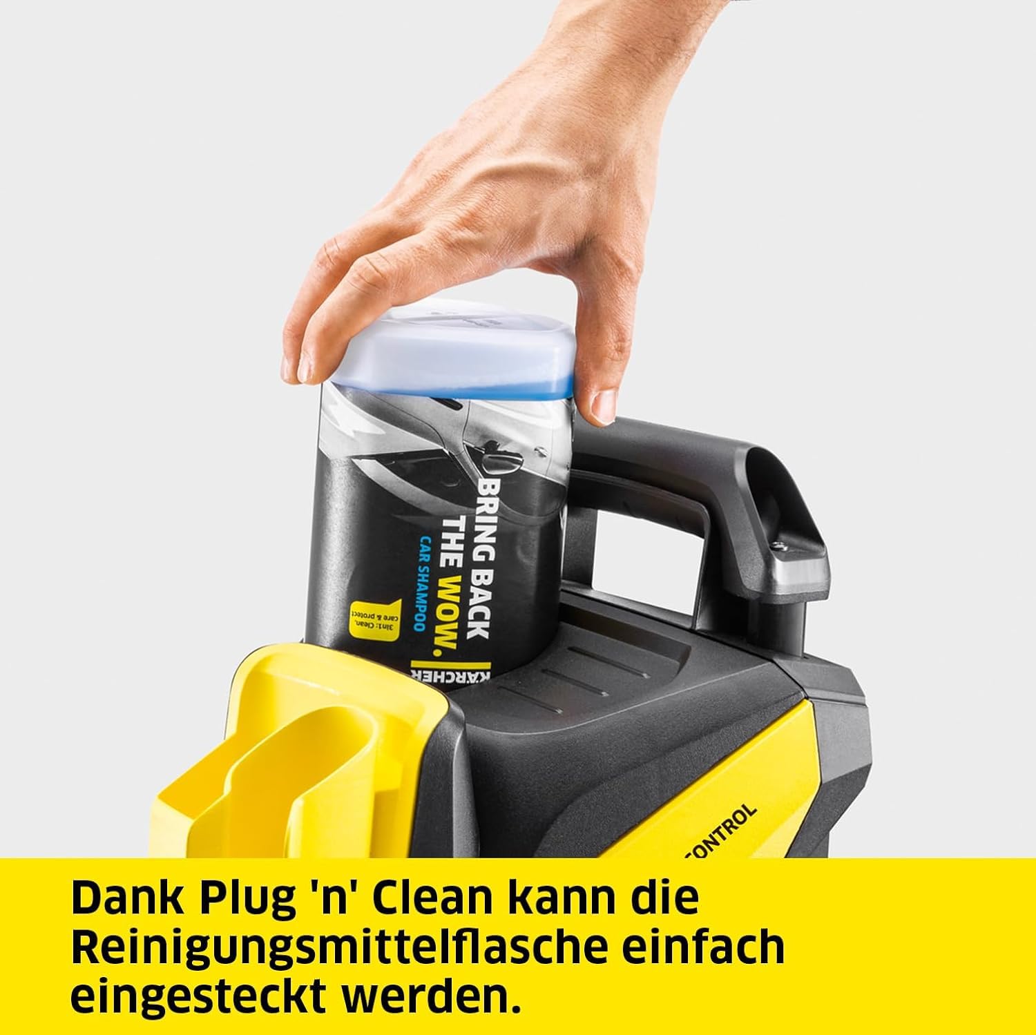 Hochdruckreiniger K 4 Power Control 130 bar 420 l/h 8 m Schlauch App-Unterstützung Plug 'n' Clean Dreckfräser