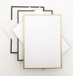 Aluminium-Posterrahmen, Metallbilderrahmen für Drucke 28x28 bis 40x28 Zoll