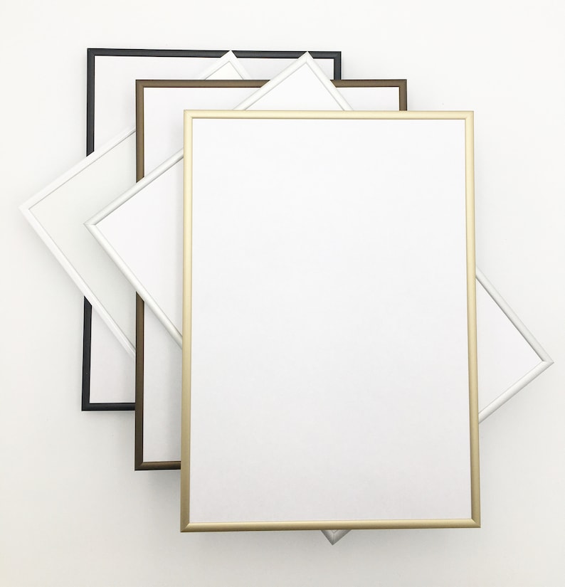 Aluminium Bilderrahmen 20x30 Zoll (50,8x76,2 cm), Ultradünn, 14 Farben