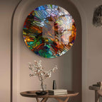 Gehärtetes Glas Wandkunst, Wohnzimmer Schlafzimmer Dekor, Wandbehang