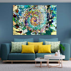 Gehärtetes Glas Wandkunst, Schlafzimmer, Wohnkultur