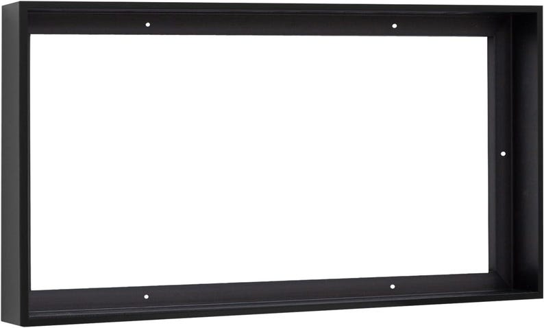 Floater Frame 1,5 Zoll Tiefe Kunst Polystyrol, 57 Größen, 10 Farben