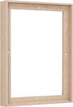 Floater Frame 1,5 Zoll Tiefe Kunst Polystyrol, 57 Größen, 10 Farben