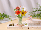 Geburtsmonatsblume Mundgeblasenes Glas | handgefertigte Glasblume für sie